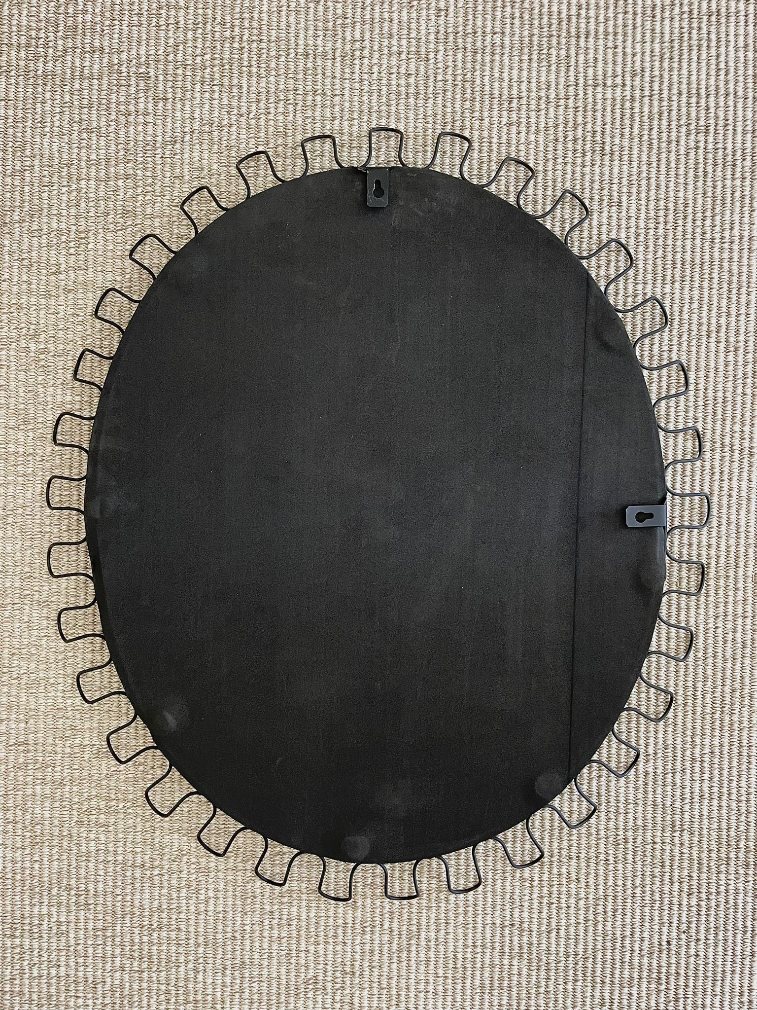 Postmodern Oval Statement Mirror - Image 3