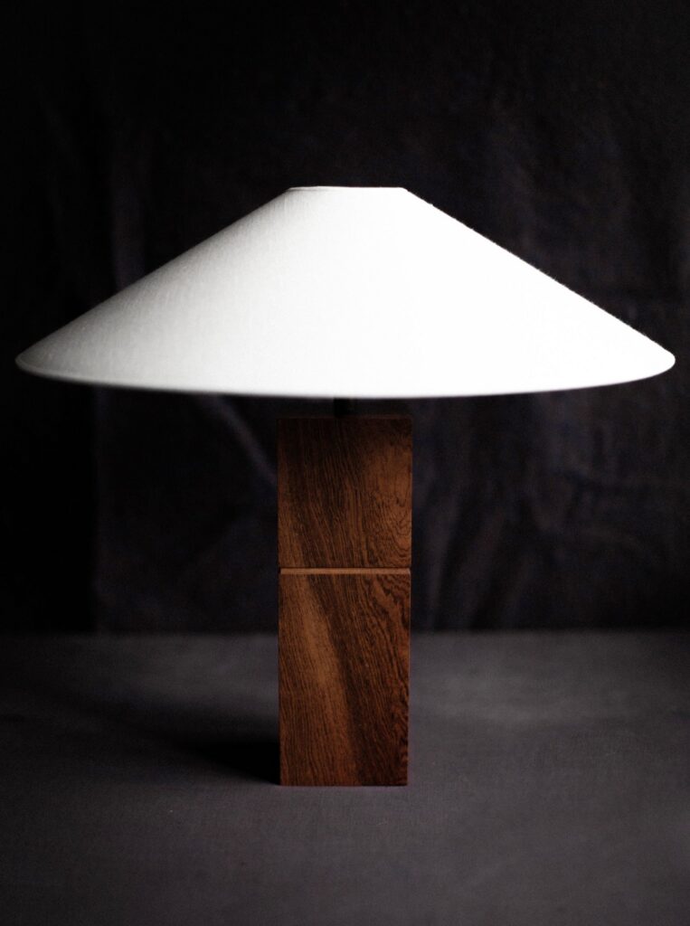 1980s Cubic Table Lamp