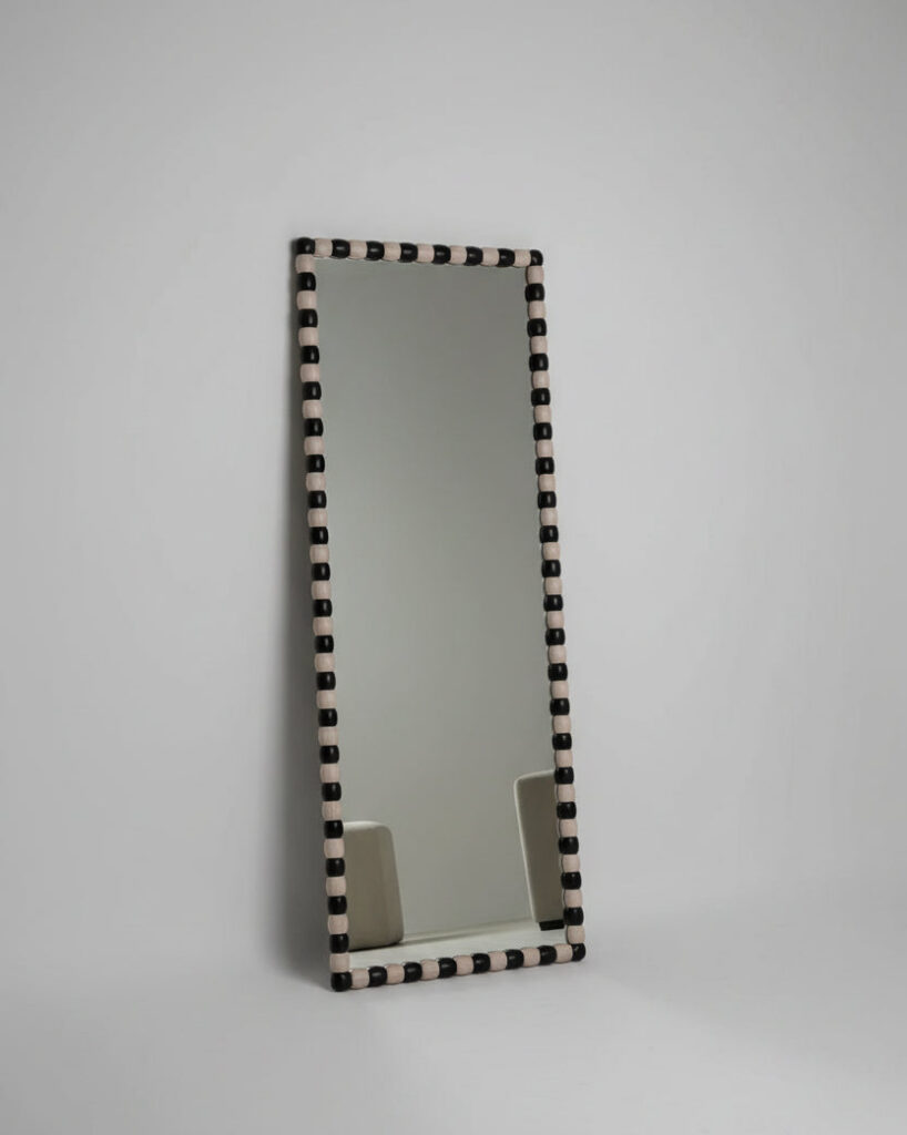 Tall Wavy Full-Length Mirror